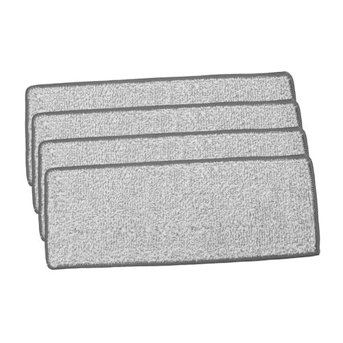 Homoyoyo 4Stücke Flache Wischpads Mikrofaser Mop Ersatzbezüge Waschbar und Wiederverwendbar für Hartholz Fliesen und Marmor Effektive Reinigungslösung für Zuhause Homoyoyo 4Stücke Flache Wischpads Mikrofaser Mop Ersatzbezüge Waschbar und Wiederverwendbar für Hartholz Fliesen und Marmor Effektive Reinigungslösung für Zuhause von Homoyoyo