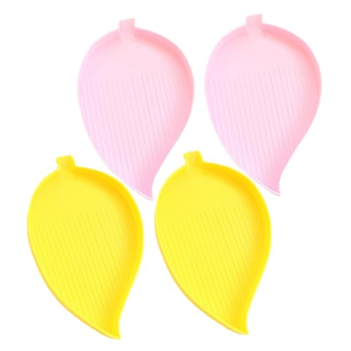 Homoyoyo 4Stücke Kunststoff Perlensortiertabletts Für Diamantmalerei Strass Tabletts Multifunktions Halter Für Schmuckherstellung Gelbe Und Blattformen Für DIY Projekte Homoyoyo 4Stücke Kunststoff Perlensortiertabletts Für Diamantmalerei Strass Tabletts Multifunktions Halter Für Schmuckherstellung Gelbe Und Blattformen Für DIY Projekte von Homoyoyo