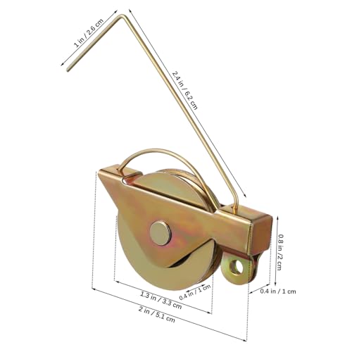Homoyoyo 4Stücke Schiebetürrollen Robustem Ersatz für Fenster und Türschiebesysteme Einfache Installation Kompatibel mit Verschiedenen Modellen Langlebig Homoyoyo 4Stücke Schiebetürrollen Robustem Ersatz für Fenster und Türschiebesysteme Einfache Installation Kompatibel mit Verschiedenen Modellen Langlebig von Homoyoyo