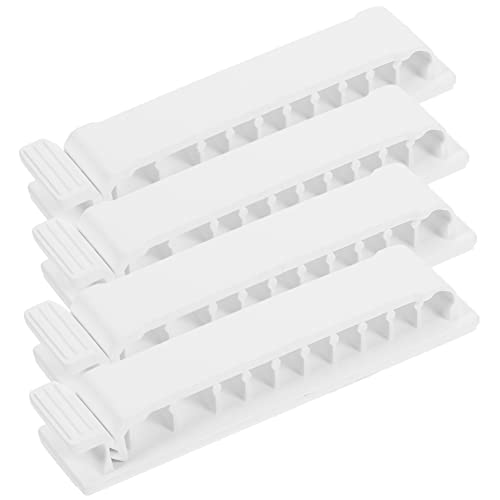 Homoyoyo 4stücke Kabelhalter Clips Selbstklebend Kabelmanagement Organizer Für Ladekabel Usb-kabel Desktop Kabelclip Mit Zwei Verstellstufen Für Büro Und Zuhause von Homoyoyo