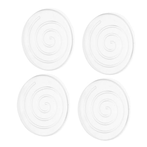 Homoyoyo 4stücke Selbstklebende Möbelrollenkappen Runde Möbelpolster Stuhlbeinabdeckungen Für Bett Schrank Sofa Stuhl Tisch Klavier Hartholzbodenschutz Holzbodenschutz von Homoyoyo