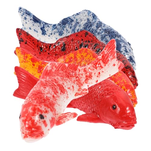 Homoyoyo 5 Koi-Fisch-Gartenstatuen Realistische Künstliche Fischskulptur Für Draußen Terrasse Hof Rasen Aquarium- Homoyoyo 5 Koi-Fisch-Gartenstatuen Realistische Künstliche Fischskulptur Für Draußen Terrasse Hof Rasen Aquarium- von Homoyoyo
