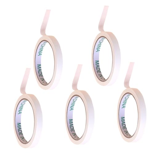 Homoyoyo 5 Rollen Künstler Malerkrepp Weiß Selbstklebendes Säurefreies Abdeckband für Aquarellmalerei DIY Basteln Schule Künstler Eltern und Sicher Leicht Abreißbar Homoyoyo 5 Rollen Künstler Malerkrepp Weiß Selbstklebendes Säurefreies Abdeckband für Aquarellmalerei DIY Basteln Schule Künstler Eltern und Sicher Leicht Abreißbar von Homoyoyo