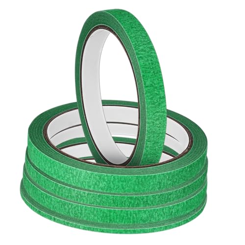 Homoyoyo 5 Rollen Maskierpapier Klebeband Verschiedene Breiten Abdeckband Leicht Entfernbar ohne Rückstände Vielseitig für Malerarbeiten DIY Basteln Auto Pflege Maniküre Homoyoyo 5 Rollen Maskierpapier Klebeband Verschiedene Breiten Abdeckband Leicht Entfernbar ohne Rückstände Vielseitig für Malerarbeiten DIY Basteln Auto Pflege Maniküre von Homoyoyo