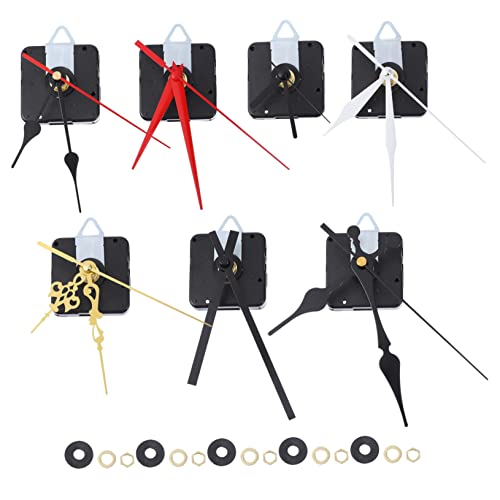 Homoyoyo 5sätze Ersatz Uhrwerk Für Wanduhr DIY Uhr Uhrzeiger Zubehör Uhr Mechanismus Teil Uhrwerk Mit Zeiger Quarzuhrwerk DIY Reparatur Zubehör von Homoyoyo