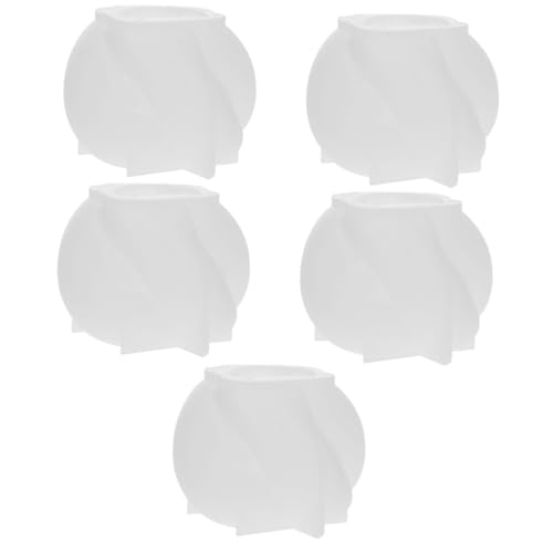 Homoyoyo 5 Stück Knotförmige Silikonform für Diy Aromatherapie Kerzenform und Leicht zu Entformen für Handgefertigte Duftkerzen Homoyoyo 5 Stück Knotförmige Silikonform für Diy Aromatherapie Kerzenform und Leicht zu Entformen für Handgefertigte Duftkerzen von Homoyoyo