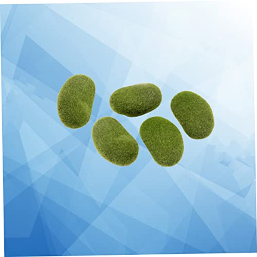 Homoyoyo 5 Stück Künstliche Mooskugeln Moossteine Dekosteine für Terrarien Aquarium Pflanzendekor Grüne Moosbällchen für Blumentöpfe und DIY Mikrolandschaften Homoyoyo 5 Stück Künstliche Mooskugeln Moossteine Dekosteine für Terrarien Aquarium Pflanzendekor Grüne Moosbällchen für Blumentöpfe und DIY Mikrolandschaften von Homoyoyo