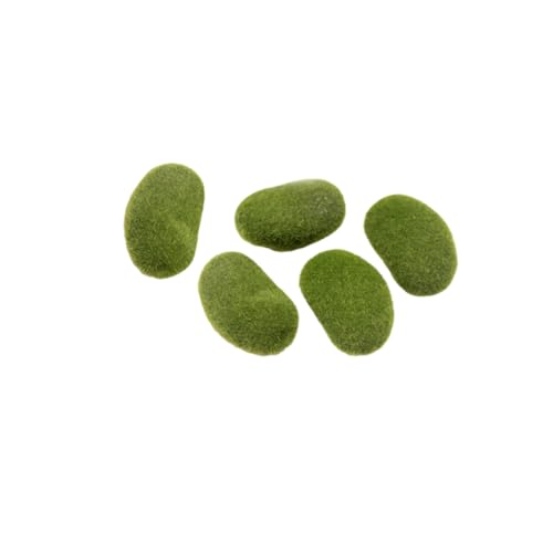 Homoyoyo 5 Stück Künstliche Moossteine Dekosteine Grüne Moosbällchen für Terrarien Blumentöpfe und DIY Mikrolandschaften Innenbereich Dekoration Homoyoyo 5 Stück Künstliche Moossteine Dekosteine Grüne Moosbällchen für Terrarien Blumentöpfe und DIY Mikrolandschaften Innenbereich Dekoration von Homoyoyo