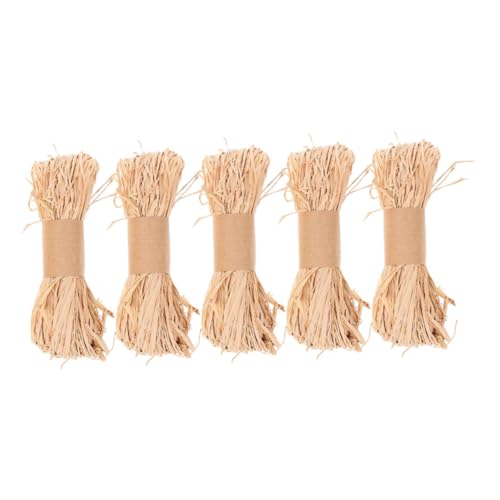 Homoyoyo 5 Stück Natürliche Raffia Grasbänder pro Langlebig Starke Bastbänder für Floristen DIY Bastelprojekte Nachhaltige Rustikale Geschenkverpackung und Blumenstraußgestaltung Homoyoyo 5 Stück Natürliche Raffia Grasbänder pro Langlebig Starke Bastbänder für Floristen DIY Bastelprojekte Nachhaltige Rustikale Geschenkverpackung und Blumenstraußgestaltung von Homoyoyo