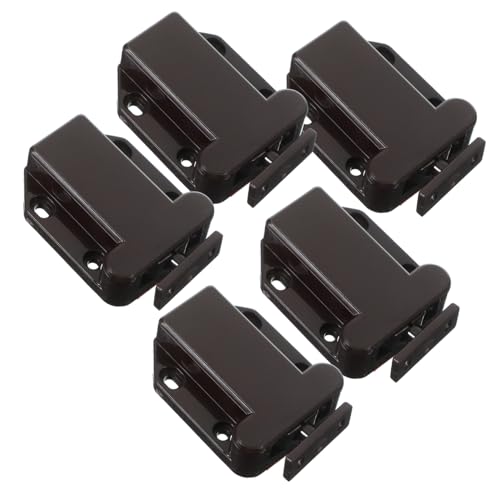 Homoyoyo 5 Stück Push To Open Türschnäpper für Schränke Automatischer Rückprallverschluss Robustes Material Einfache Montage für Küchen und Schlafzimmermöbel ohne Griffe Praktische Homoyoyo 5 Stück Push To Open Türschnäpper für Schränke Automatischer Rückprallverschluss Robustes Material Einfache Montage für Küchen und Schlafzimmermöbel ohne Griffe Praktische von Homoyoyo