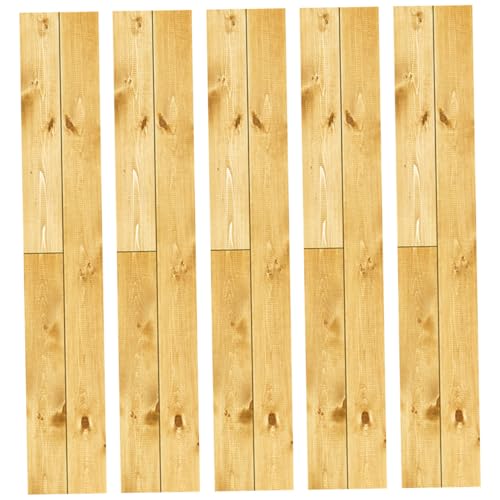 Homoyoyo 5 Stück Selbstklebende Holzmaserung Bodenplanken Peel And Stick Bodenfliesen für Küche Bad Schlafzimmer Wohnzimmer Abnehmbare Einfache Anbringung Rustikale Bodendekoration Homoyoyo 5 Stück Selbstklebende Holzmaserung Bodenplanken Peel And Stick Bodenfliesen für Küche Bad Schlafzimmer Wohnzimmer Abnehmbare Einfache Anbringung Rustikale Bodendekoration von Homoyoyo