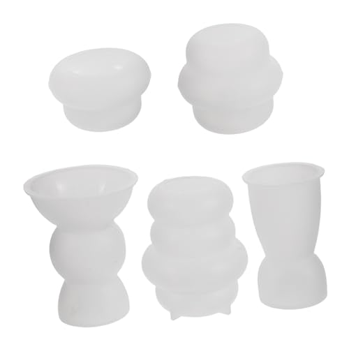Homoyoyo 5 Stück Silikon Kerzenhalter Formen für Diy Kunsthandwerk Mehrschichtige Runde Stapelkerzenhalter Epoxy Resin Geeignet für Teelicht Stab und Votivkerzen Modernes Design Homoyoyo 5 Stück Silikon Kerzenhalter Formen für Diy Kunsthandwerk Mehrschichtige Runde Stapelkerzenhalter Epoxy Resin Geeignet für Teelicht Stab und Votivkerzen Modernes Design von Homoyoyo