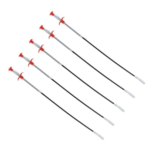 Homoyoyo 5 Stück Teiliges Flexibles Edelstahl Rohrreinigungsset mit Biegsamem Greifhaken für Küche Bad Waschbecken Abflussreinigung und Verstopfungsbeseitigung in Engen Rohren Homoyoyo 5 Stück Teiliges Flexibles Edelstahl Rohrreinigungsset mit Biegsamem Greifhaken für Küche Bad Waschbecken Abflussreinigung und Verstopfungsbeseitigung in Engen Rohren von Homoyoyo