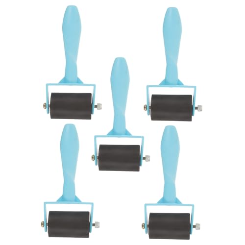 Homoyoyo 5 Stück Teiliges Kunststoff gummi rollwalzen für Druckgrafik Stempeln Kleben Tapetenrollen Ergonomisch Leichter Druckwalze für Bastelarbeiten und Malerei Homoyoyo 5 Stück Teiliges Kunststoff gummi rollwalzen für Druckgrafik Stempeln Kleben Tapetenrollen Ergonomisch Leichter Druckwalze für Bastelarbeiten und Malerei von Homoyoyo