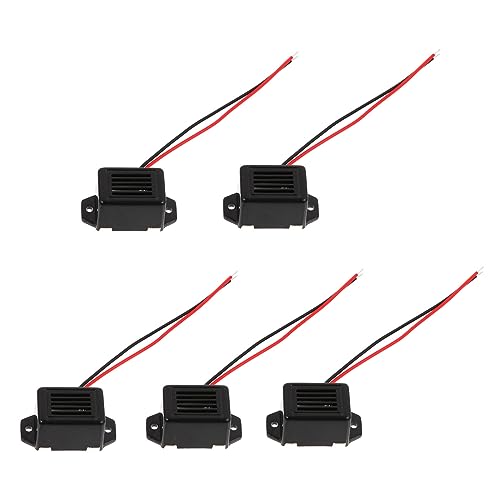Homoyoyo 5 Stück Teiliges Mechanischer Vibrationssummer für DIY Elektronik Geeignet für Autos und Timer Kompakte und Langlebige Alarmkomponenten Homoyoyo 5 Stück Teiliges Mechanischer Vibrationssummer für DIY Elektronik Geeignet für Autos und Timer Kompakte und Langlebige Alarmkomponenten von Homoyoyo