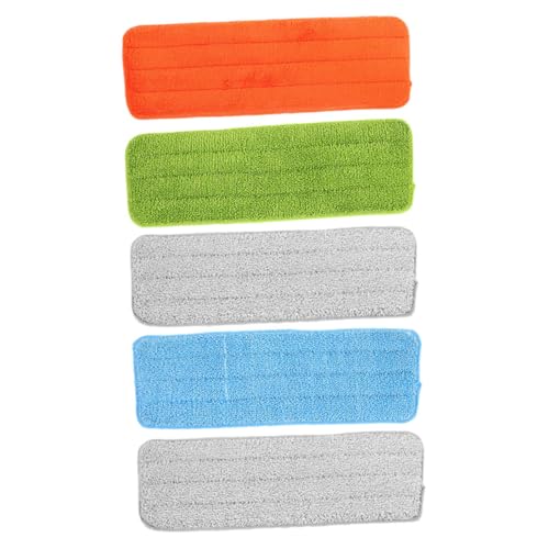 Homoyoyo 5 Stück Teiliges Mop Ersatzpad aus Langlebigem Faserstoff Hochsaugfähig und Wiederverwendbar Passend für Wischmopp Reinigung Glatten Hartböden Einfache Installation Werkzeug für Homoyoyo 5 Stück Teiliges Mop Ersatzpad aus Langlebigem Faserstoff Hochsaugfähig und Wiederverwendbar Passend für Wischmopp Reinigung Glatten Hartböden Einfache Installation Werkzeug für von Homoyoyo