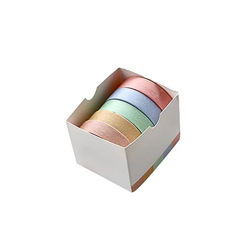 Homoyoyo 5 Stück Washi Tape Buntes Bastelpapier Klebeband DIY Scrapbooking Geschenkverpackung Fotoalbum Dekoration Umweltfreundlich Leicht Ablösbar Homoyoyo 5 Stück Washi Tape Buntes Bastelpapier Klebeband DIY Scrapbooking Geschenkverpackung Fotoalbum Dekoration Umweltfreundlich Leicht Ablösbar von Homoyoyo