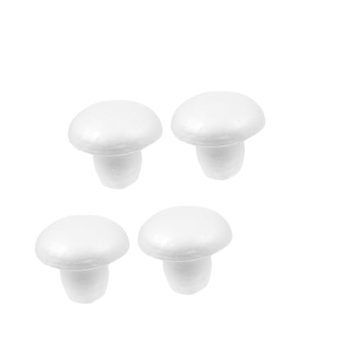 Homoyoyo 5 Stück Weiße Schaumstoff Pilze Bemalbare Leichte DIY deko für Bastelprojekte Sichere Materialien als Tisch Partydekoration Homoyoyo 5 Stück Weiße Schaumstoff Pilze Bemalbare Leichte DIY deko für Bastelprojekte Sichere Materialien als Tisch Partydekoration von Homoyoyo