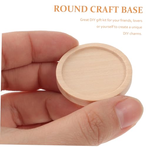 Homoyoyo 50 Stück Runde Holzschalen Anhängerbasis Außendurchmesser Innendurchmesser Khaki Schmuck DIY Broschennadeln Cabochon Lünette Tablett für Handgefertigte Schmuckherstellung Homoyoyo 50 Stück Runde Holzschalen Anhängerbasis Außendurchmesser Innendurchmesser Khaki Schmuck DIY Broschennadeln Cabochon Lünette Tablett für Handgefertigte Schmuckherstellung von Homoyoyo
