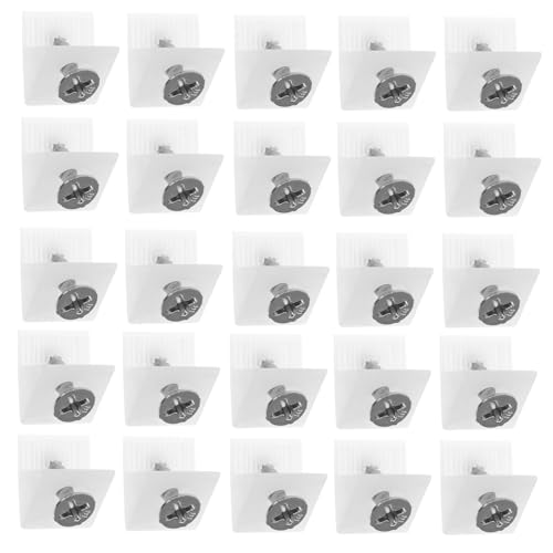 Homoyoyo 50 Stück Teiliges Weiß mit Schrauben Schräge Regalbodenträger Ersatz Stabilitätsverstärkung für Hängende Schubladen Kompatibel als Schubladenunterstützung und Reparaturkit Homoyoyo 50 Stück Teiliges Weiß mit Schrauben Schräge Regalbodenträger Ersatz Stabilitätsverstärkung für Hängende Schubladen Kompatibel als Schubladenunterstützung und Reparaturkit von Homoyoyo