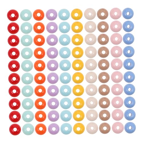Homoyoyo 500 Stück Runde Acrylperlen Bunte DIY Schmuckperlen mit Großem Leichtes Material für Armbänder Halsketten Bastelprojekte Homoyoyo 500 Stück Runde Acrylperlen Bunte DIY Schmuckperlen mit Großem Leichtes Material für Armbänder Halsketten Bastelprojekte von Homoyoyo