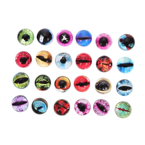 Homoyoyo 50stücke Simulierte Augen Patches Für Puppen Dekorative Glas Augen Patches Zum Selbermachen von Homoyoyo