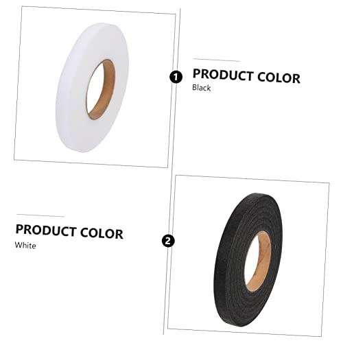 Homoyoyo 6 Rollen Doppelseitiges Bügel Saumband Praktische Selbstklebende Stofffixierung Breit pro Weiß und Schwarz zum Aufbügeln ohne Nähen für Gardinen und Textilien Homoyoyo 6 Rollen Doppelseitiges Bügel Saumband Praktische Selbstklebende Stofffixierung Breit pro Weiß und Schwarz zum Aufbügeln ohne Nähen für Gardinen und Textilien von Homoyoyo