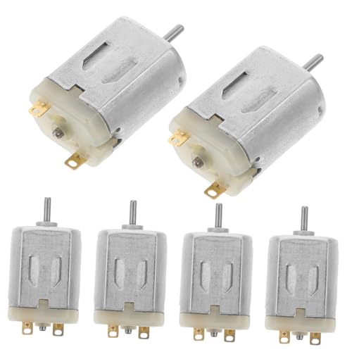 Homoyoyo 6 Stück DIY Spielzeugzug Dc Motor Set für Wissenschaftliche Projekte Motor für Autos und Flugzeuge Leicht zu Montieren für Kinderprojekte und Experimente Homoyoyo 6 Stück DIY Spielzeugzug Dc Motor Set für Wissenschaftliche Projekte Motor für Autos und Flugzeuge Leicht zu Montieren für Kinderprojekte und Experimente von Homoyoyo