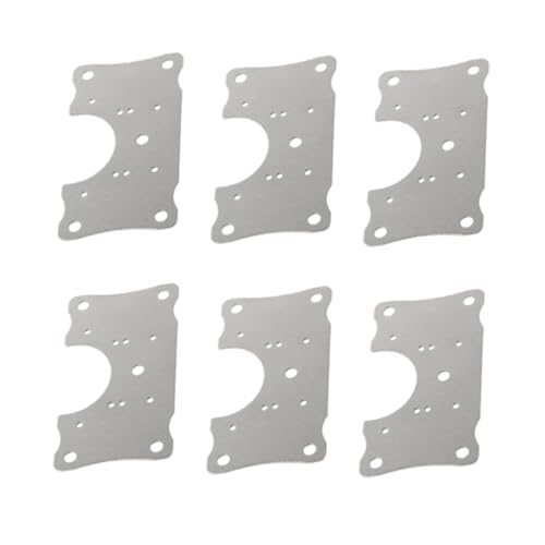 Homoyoyo 6 Stück Edelstahl Scharnier Reparaturplatte Küchenmöbel Türbeschläge Reparaturblech Rostfrei Korrosionsbeständig für Schrank Reparatur und Verstärkung Homoyoyo 6 Stück Edelstahl Scharnier Reparaturplatte Küchenmöbel Türbeschläge Reparaturblech Rostfrei Korrosionsbeständig für Schrank Reparatur und Verstärkung von Homoyoyo