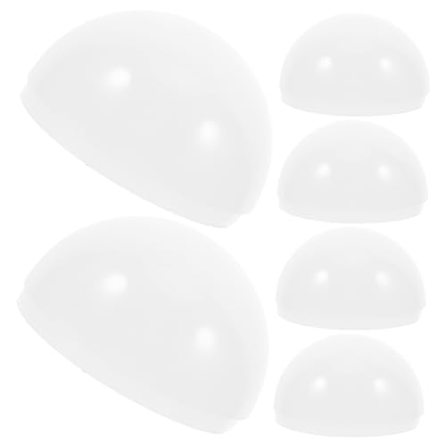 Homoyoyo 6 Stück Flache PC Lampenschirm Abdeckungen für LED Lampen Halbrunde Nebel Diffusoren für Deckenleuchten Weiße Lichtabdeckungen Homoyoyo 6 Stück Flache PC Lampenschirm Abdeckungen für LED Lampen Halbrunde Nebel Diffusoren für Deckenleuchten Weiße Lichtabdeckungen von Homoyoyo