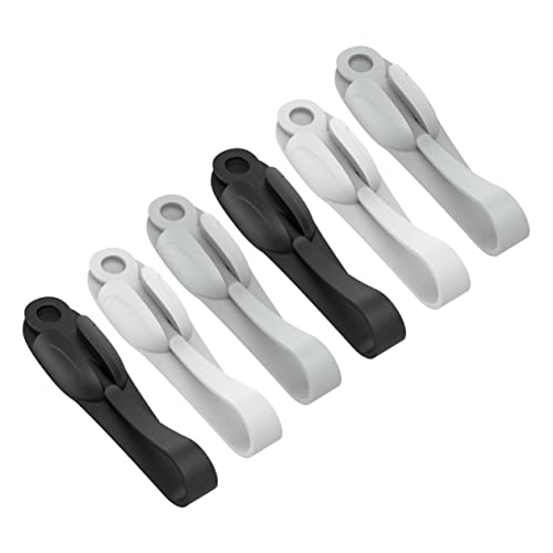 Homoyoyo 6 Stück Kabelhalter Selbstklebend Kabel Organizer Kabelwicklung Kabelmanagement für Tv Haarfön Airfryer Kaffeeautomat Vielseitig Verwendbar von Homoyoyo