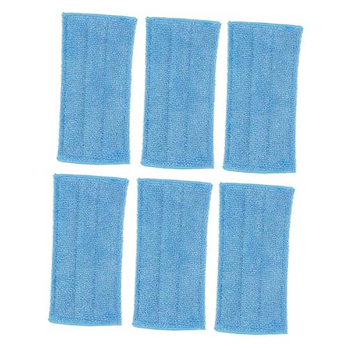 Homoyoyo 6 Stück Mikrofaser Ersatzpads für Bodenwischer Starke Schmutzaufnahme Schnell Trocknend Waschbare Wischmopp Pads für Harte Böden Wiederverwendbar Kompatibel mit Triangle Mop Homoyoyo 6 Stück Mikrofaser Ersatzpads für Bodenwischer Starke Schmutzaufnahme Schnell Trocknend Waschbare Wischmopp Pads für Harte Böden Wiederverwendbar Kompatibel mit Triangle Mop von Homoyoyo