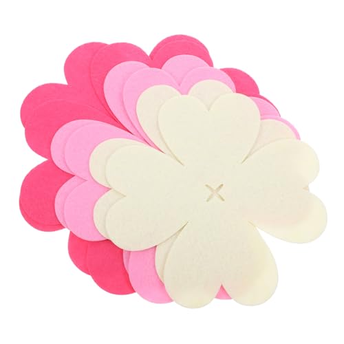 Homoyoyo 6 Stück Pfannenschoner Blumenform Aus Filz – Pinke Topf- Und Pfannenschutz Pads - Idealer Pfannenständer Und Pfannentrenner Für Sicheres Stapeln Und Schutz Ihres Kochgeschirrs von Homoyoyo