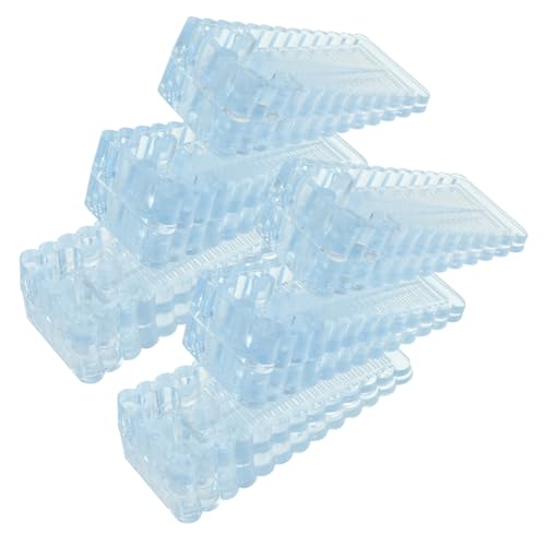 Homoyoyo 6 Stück Rutschfeste Gummi Türstopper Keil ohne Bohren Winddicht und Stoßfest Stapelbar Mittlere Transparenter Türkeil für Wohnzimmer Bodenarten Homoyoyo 6 Stück Rutschfeste Gummi Türstopper Keil ohne Bohren Winddicht und Stoßfest Stapelbar Mittlere Transparenter Türkeil für Wohnzimmer Bodenarten von Homoyoyo