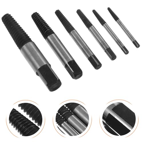 Homoyoyo 6 Stück Schraubenausdreher Set Schrauben Entferner Werkzeug für Gebrochene Schrauben und Bolzen Vielseitig Robust Ergonomisch für Heimwerker und Mechaniker Homoyoyo 6 Stück Schraubenausdreher Set Schrauben Entferner Werkzeug für Gebrochene Schrauben und Bolzen Vielseitig Robust Ergonomisch für Heimwerker und Mechaniker von Homoyoyo