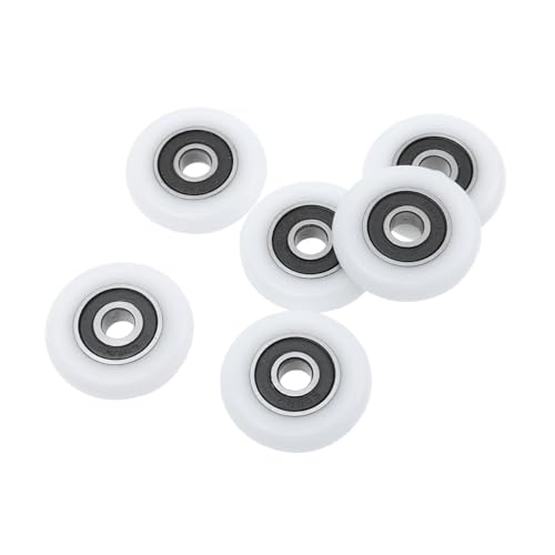 Homoyoyo 6 Stück Teiliges Duschtür Rollenräder aus Langlebigem für Glas schiebetüren Ersatzgleitrollen für Duschtüren Leicht Laufende Badezimmer Tür Pulleys Kompatibel mit Standard Homoyoyo 6 Stück Teiliges Duschtür Rollenräder aus Langlebigem für Glas schiebetüren Ersatzgleitrollen für Duschtüren Leicht Laufende Badezimmer Tür Pulleys Kompatibel mit Standard von Homoyoyo