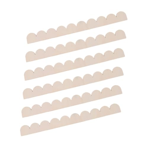 Homoyoyo 6 Stück Teiliges Gewelltes Holzleisten Unbehandelte Holzleisten für Diy Wand und Schrankdekoration Einfache Montage Anpassbar durch Lackieren oder Beizen Geeignet für Türrahmen und Homoyoyo 6 Stück Teiliges Gewelltes Holzleisten Unbehandelte Holzleisten für Diy Wand und Schrankdekoration Einfache Montage Anpassbar durch Lackieren oder Beizen Geeignet für Türrahmen und von Homoyoyo
