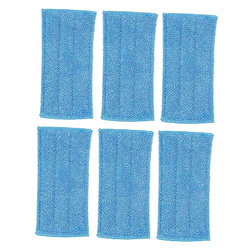 Homoyoyo 6 Stück Teiliges Mikrofaser Mop Ersatzpad für Bodenreinigung Wiederverwendbar Waschbar Kompatibel mit Verschiedenen Bodenarten für Fliesen und Homoyoyo 6 Stück Teiliges Mikrofaser Mop Ersatzpad für Bodenreinigung Wiederverwendbar Waschbar Kompatibel mit Verschiedenen Bodenarten für Fliesen und von Homoyoyo