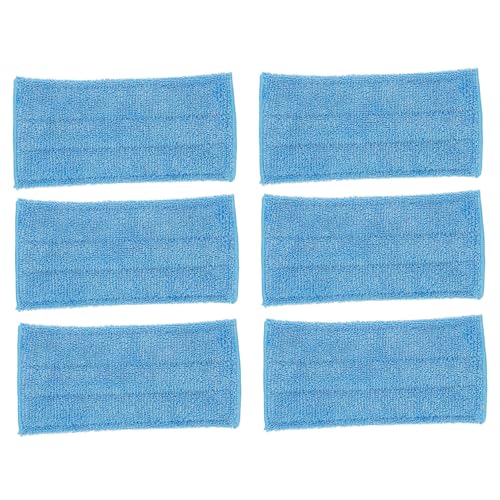 Homoyoyo 6 Stück Teiliges Mikrofaser Wischmopp Ersatzset für Hartböden Wiederverwendbare Mop Pads zur Effektiven von Fliesen und Hochleistungs Reinigungszubehör Homoyoyo 6 Stück Teiliges Mikrofaser Wischmopp Ersatzset für Hartböden Wiederverwendbare Mop Pads zur Effektiven von Fliesen und Hochleistungs Reinigungszubehör von Homoyoyo