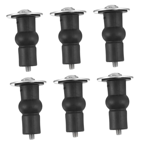 Homoyoyo 6 Stück Teiliges Toilettensitz Befestigungsset aus Edelstahl mit Gummipuffer Rostfreie Montagebolzen für Wc Sitz Zubehör Langlebig und Installieren Homoyoyo 6 Stück Teiliges Toilettensitz Befestigungsset aus Edelstahl mit Gummipuffer Rostfreie Montagebolzen für Wc Sitz Zubehör Langlebig und Installieren von Homoyoyo