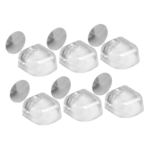 Homoyoyo 6 Stück Transparente Silikon Magnet Türstopper Selbstklebend Bodenmontiert Schutz vor Wandkollision Geräuscharm Minimalistisches Design für Schlafzimmer und Wohnräume Homoyoyo 6 Stück Transparente Silikon Magnet Türstopper Selbstklebend Bodenmontiert Schutz vor Wandkollision Geräuscharm Minimalistisches Design für Schlafzimmer und Wohnräume von Homoyoyo