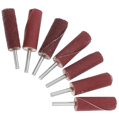 Homoyoyo 7 Stück Teiliges Schleiftrommel Verschiedenen Körnungen Schleifhülsen Abrasive Flap Wheel für Bohrmaschine Zylindrische Schleifköpfe für Holz Metall Kunststoff Vielseitige Homoyoyo 7 Stück Teiliges Schleiftrommel Verschiedenen Körnungen Schleifhülsen Abrasive Flap Wheel für Bohrmaschine Zylindrische Schleifköpfe für Holz Metall Kunststoff Vielseitige von Homoyoyo