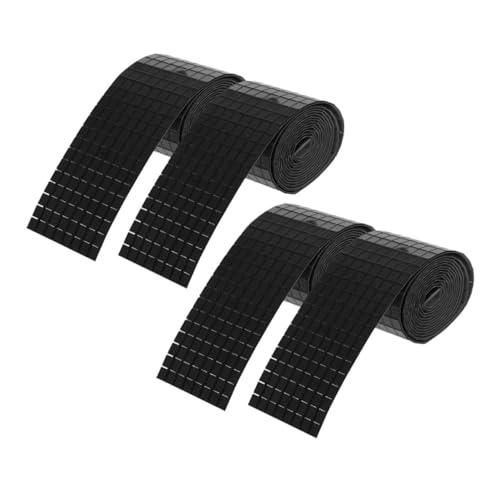 Homoyoyo 8 Rollen Selbstklebende Kleine Mosaikfliesen DIY Dekorative Acryl Spiegelplatten für Wand Ktv Wohnraumgestaltung Kreative Bastelmaterialien Quadratisch von Homoyoyo