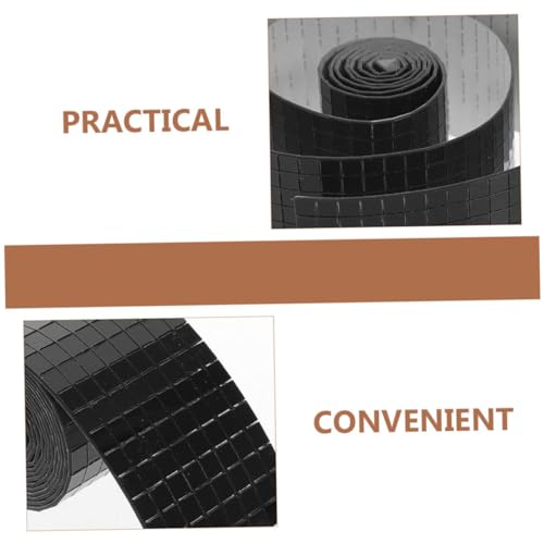 Homoyoyo 8 Rollen Selbstklebende Mosaikfliesen Acryl Transparent Quadratisch Flach Rückseite DIY Bastelset Für Wohnkultur Foto Rahmen Vasen Mehrzweck von Homoyoyo