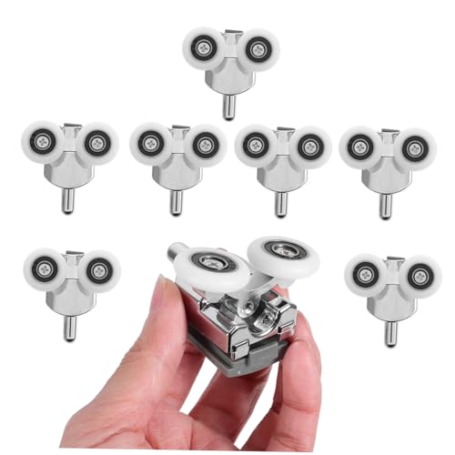 Homoyoyo 8 Stück Aluminiumlegierung Räder Sanfte und Geräuschlose Bewegung Ersatzrollen für Duschtüren Homoyoyo 8 Stück Aluminiumlegierung Räder Sanfte und Geräuschlose Bewegung Ersatzrollen für Duschtüren von Homoyoyo