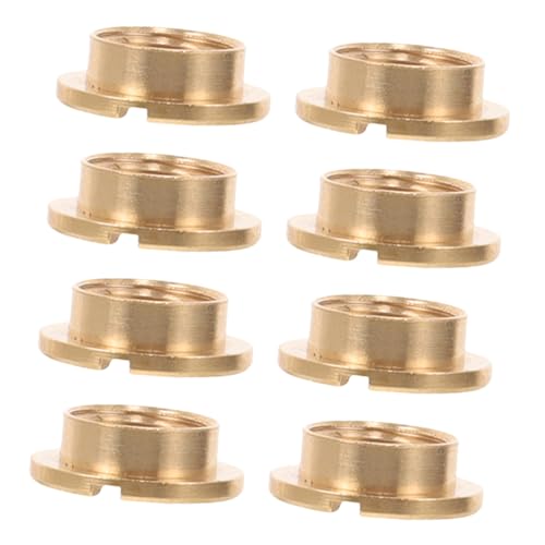 Homoyoyo 8 Stück Quarzuhrmutter Uhr Aufkleber Elektrischer Uhrmotor Uhr Steckdose Große Uhrzeiger Uhrenbausatz Wanduhr-kit Uhren-reparaturset, Batteriebetrieben Großes Uhrwerk Metall Golden von Homoyoyo