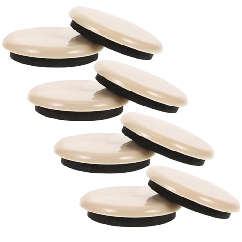 Homoyoyo 8 Stück Selbstklebende Möbelgleiter Teilig Fußschoner Möbelgleiter Pads für Teppich Fliesenboden Möbel und Bodenschutz Geräuschloses Gleiten Langlebig und Tragfähig von Homoyoyo