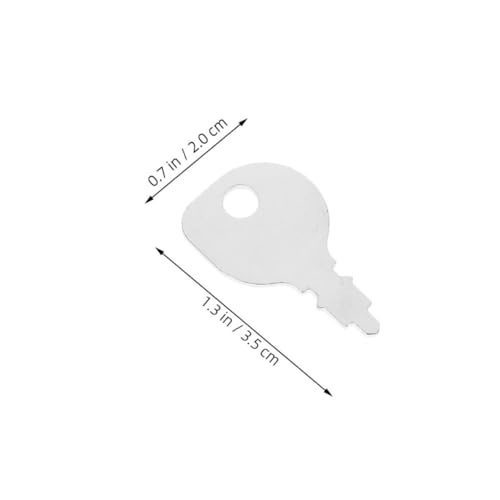 Homoyoyo 8 Stück Teiliges Ersatz-zündschlüssel aus Robustem Eisen Kompatibel mit Kubota Passend für Landwirtschaftliche Maschinen und Aufsitzrasenmäher Langlebig und Benutzerfreundlich Homoyoyo 8 Stück Teiliges Ersatz-zündschlüssel aus Robustem Eisen Kompatibel mit Kubota Passend für Landwirtschaftliche Maschinen und Aufsitzrasenmäher Langlebig und Benutzerfreundlich von Homoyoyo