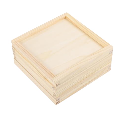 Homoyoyo 8 Stück Teiliges Holz bilderrahmen Bemalen Glatte Oberfläche DIY Foto Bastelrahmen für Mittlere Quadratische Holzrahmen zum Selbstgestalten für Kreative Bastelprojekte Homoyoyo 8 Stück Teiliges Holz bilderrahmen Bemalen Glatte Oberfläche DIY Foto Bastelrahmen für Mittlere Quadratische Holzrahmen zum Selbstgestalten für Kreative Bastelprojekte von Homoyoyo