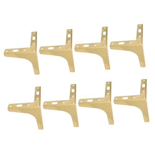 Homoyoyo 8 Stück Teiliges Metall Möbelfüße Modern für Sofa Tv schränke Couchtisch Badmöbel Stabile Möbelbeine Ersatz Beine für Schrank Couch Regal von Homoyoyo